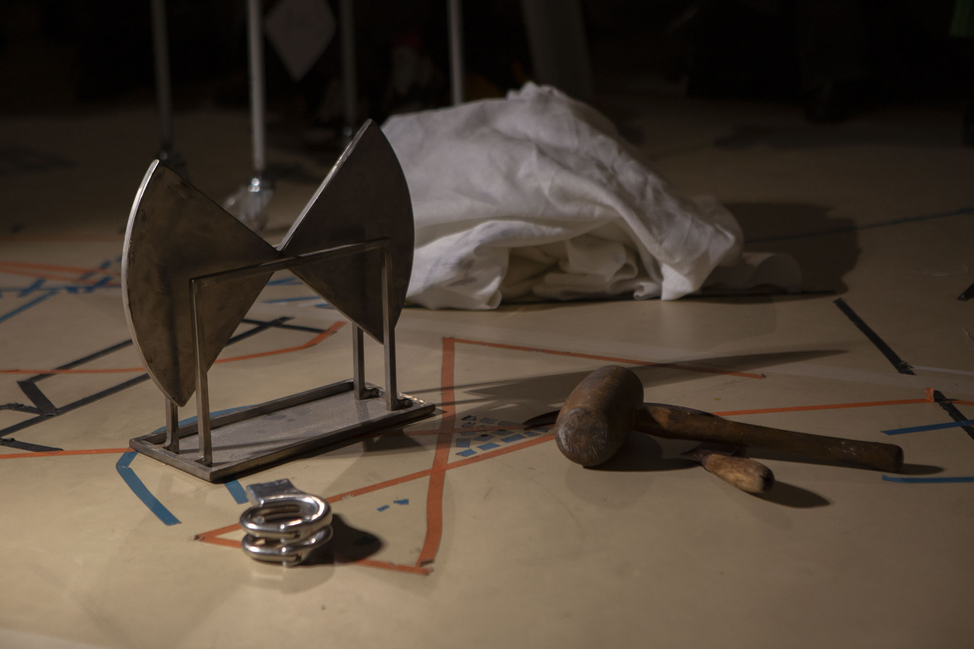 Open-Studio-Ausstellung von Anna Zett. Foto: Juan Saez