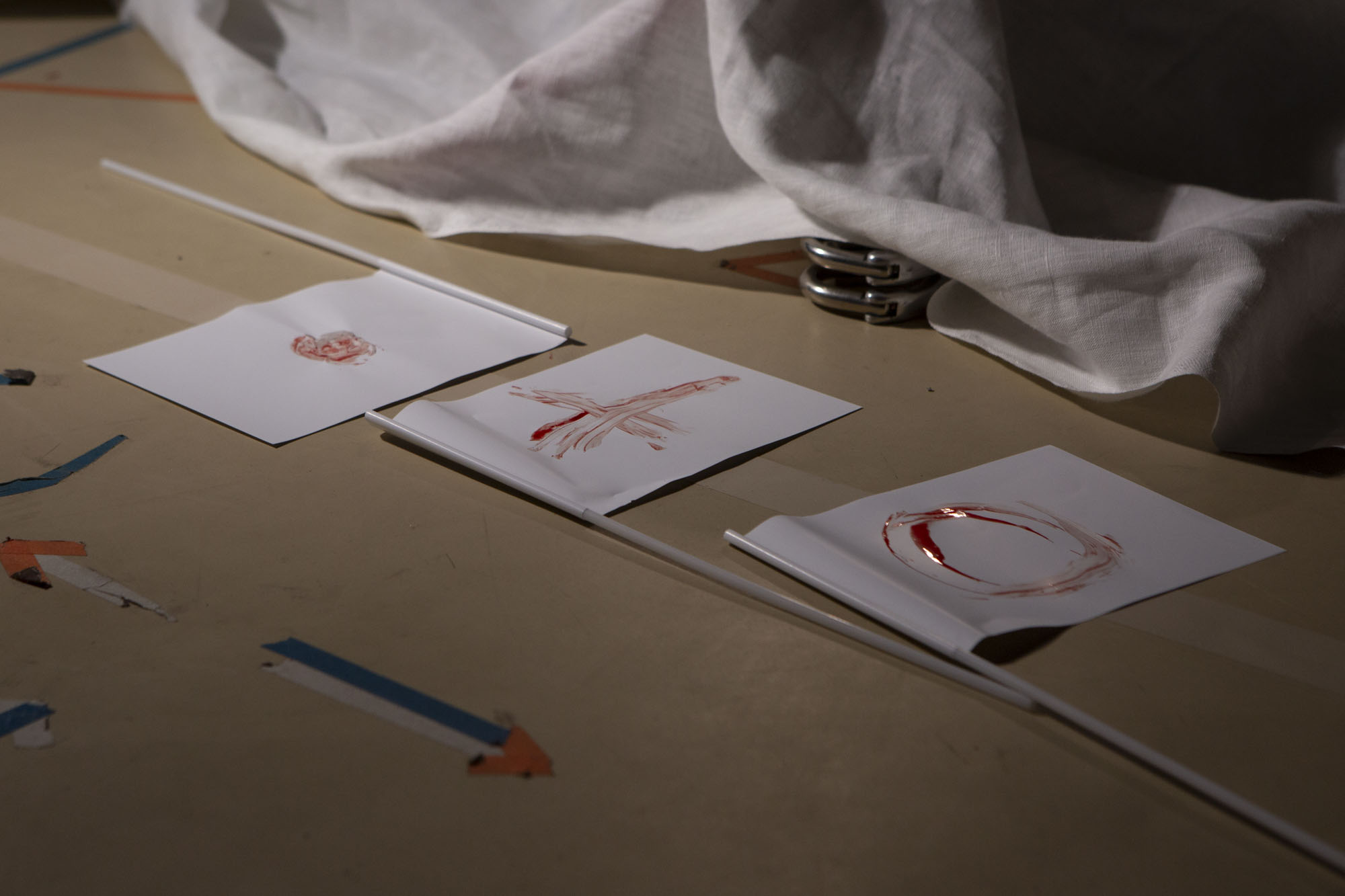 Open-Studio-Ausstellung von Anna Zett. Foto: Juan Saez