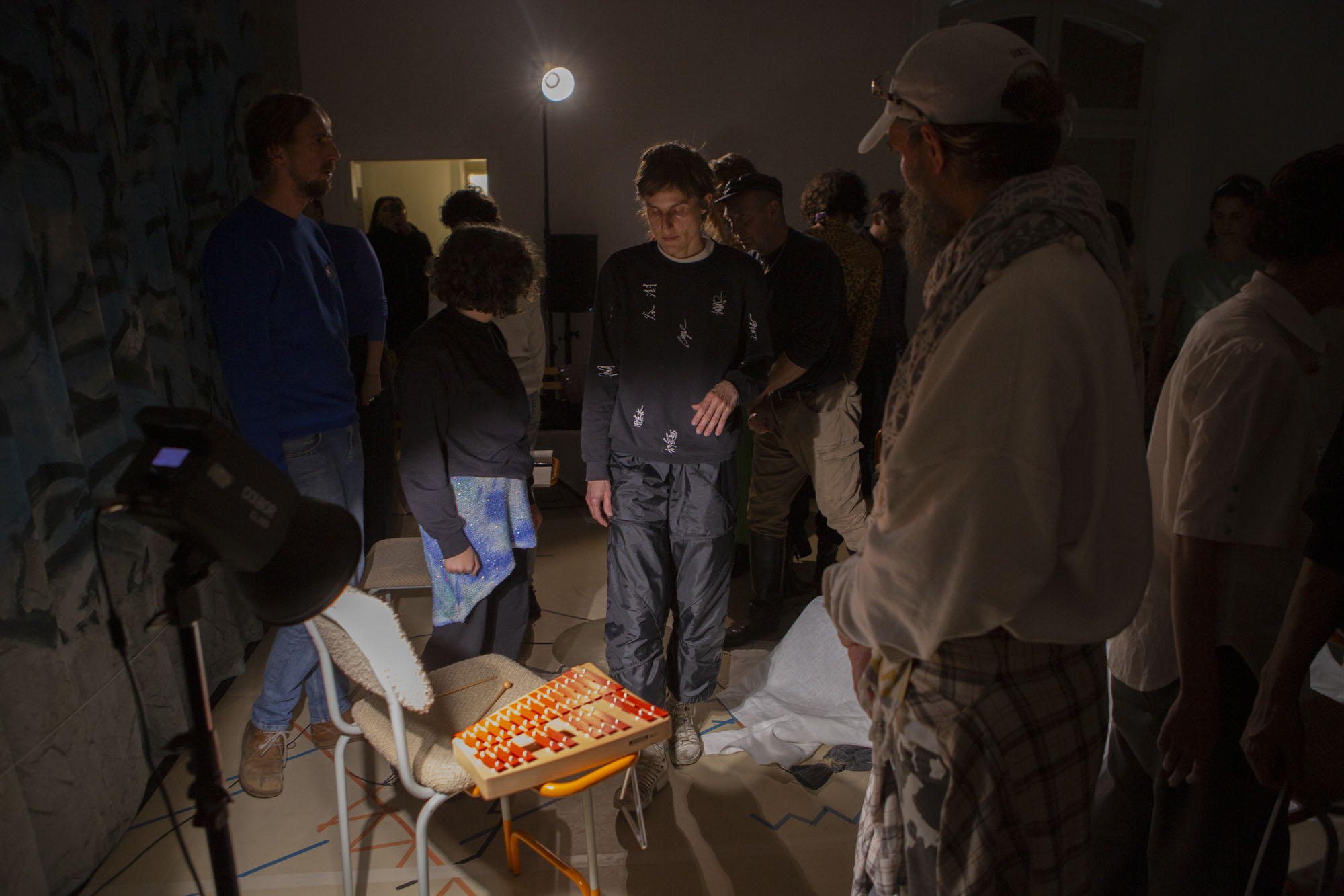 Open-Studio-Ausstellung von Anna Zett. Foto: Juan Saez