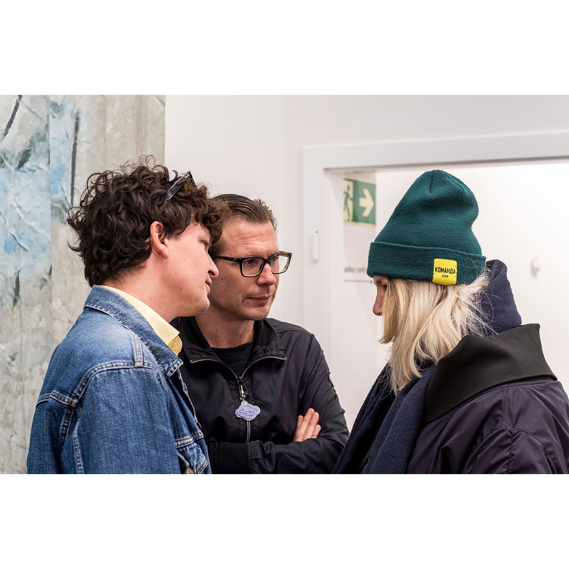 Affective Archives: Talk with Isabel Lewis and Yon Natalie Mik. Photo: Mathias Völzke