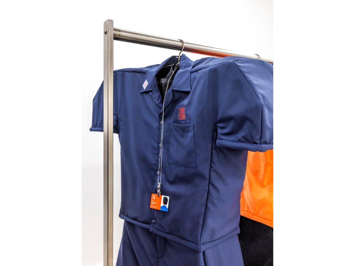 Prateek Vijan, This object is temporarily removed from display (detail), 2025, Installation View, BPA// Exhibition 2025 - A place never fully held, KW Institute for Contemporary Art and Kunst Raum Mitte, 2025. Photo: David von Becker