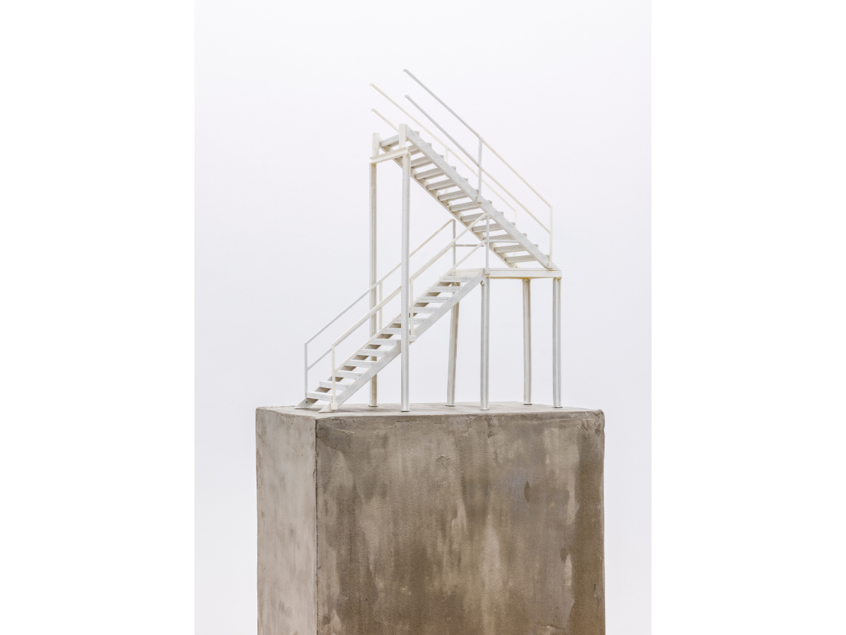 Umut Azad Akkel, The Path – Prototype II , 2025, Ausstellungsansicht, BPA// Exhibition 2025 - A place never fully held, KW Institute for Contemporary Art und Kunst Raum Mitte, 2025. Foto: David von Becker